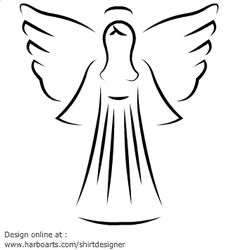 236x250 Angel Printable Free Printable Angel Patterns And Angel Symbols