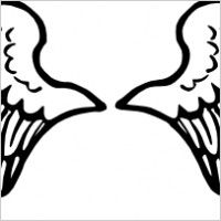 200x200 Best Angel Wings Clip Art Ideas Wings Logo
