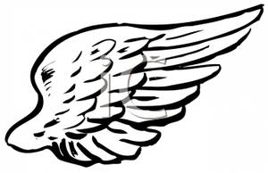 300x194 Wings Clipart Black Angel