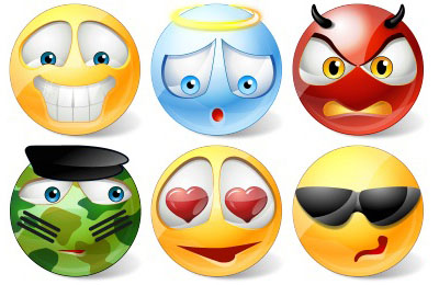400x260 17 Nice Emoticons And Smileys Icon Packs