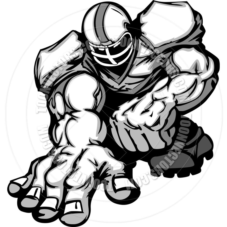 940x940 Football Lineman Clipart Clipart Panda