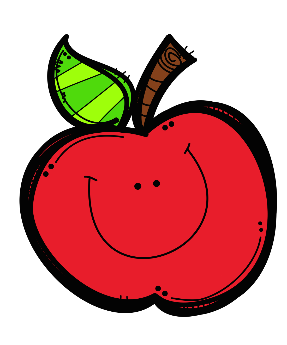 1100x1324 Clip Art Red Apple Clipart Cliparts For You