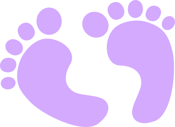 600x435 Free Clip Art Baby Feet Borders Clipart Images