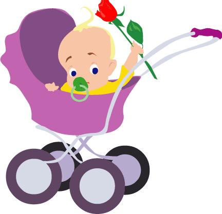 432x417 Image Of Baby Border Clipart