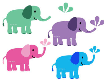 340x270 Elephant Clipart Baby Shower