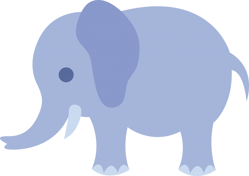 809x572 Free Baby Elephant Clipart Image