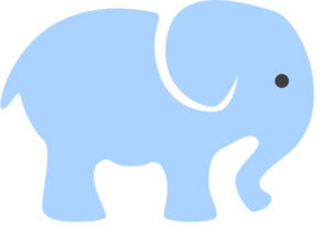 300x219 Mommy And Baby Elephant Clipart
