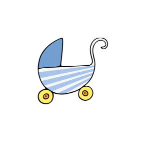 300x285 Free Baby Shower Clipart Image