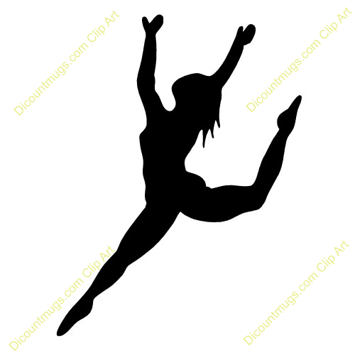 500x500 Dance Silhouette Clip Art