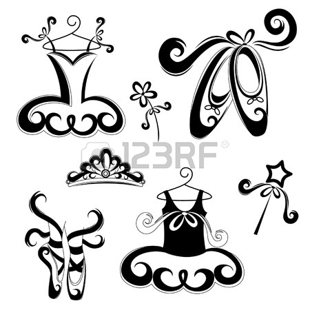 450x450 4,197 Ballet Shoes Stock Vector Illustration And Royalty Free