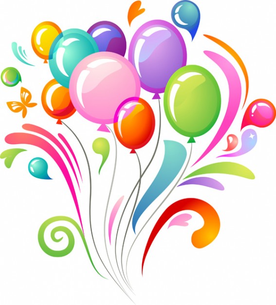 567x626 Free Clip Art Balloons