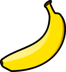 276x299 Banana Clip Art