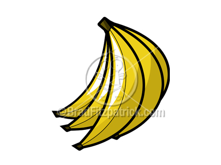432x324 Cartoon Bananas Clipart Picture Royalty Free Banana Clip Art