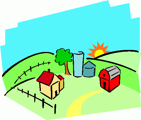 490x418 Farm Clipart