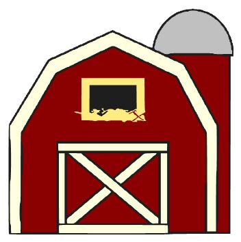 352x354 Top 74 Barn Clip Art