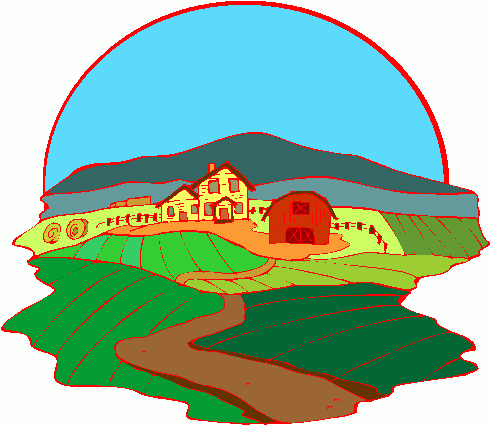 490x425 Barn Clipart Farmer Family