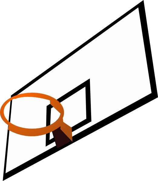 522x598 Basketball Rim Clip Art Free Vector In Open Office Drawing Svg