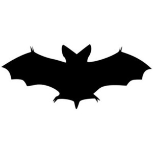 300x300 Halloween Bat Clip Art