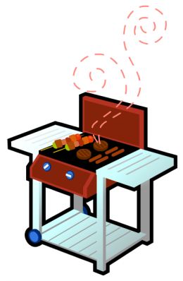 260x398 Black And White Bbq Clipart Free Images