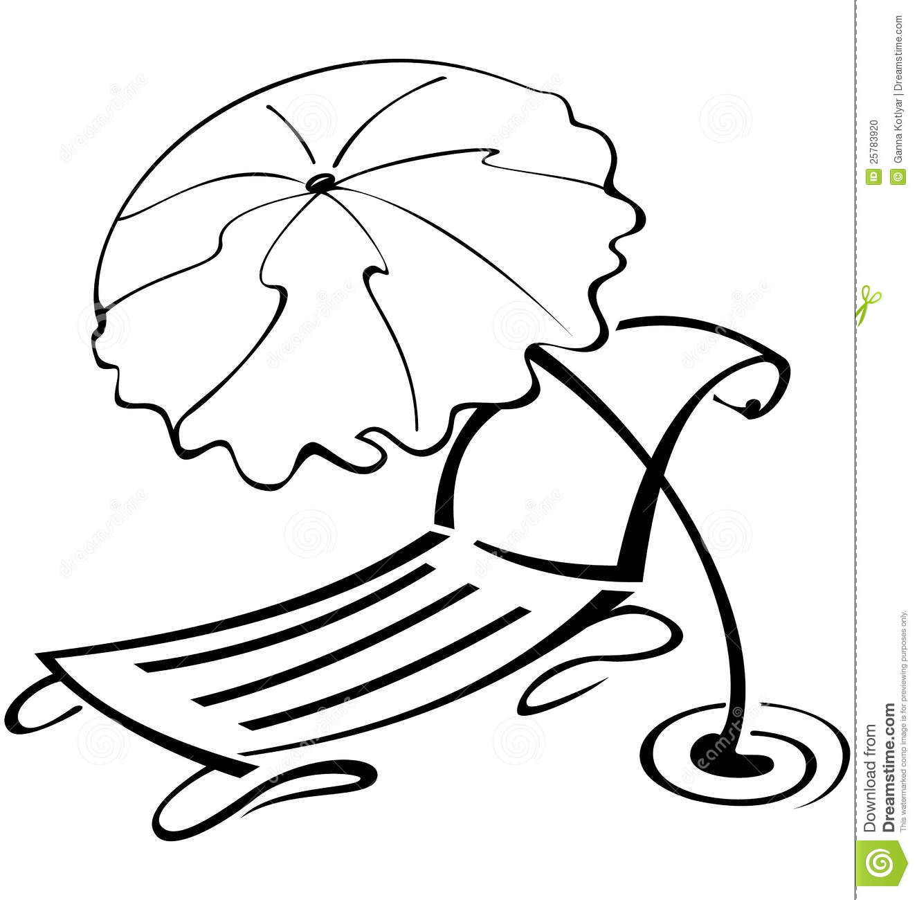 1325x1300 Beach Clipart Black And White