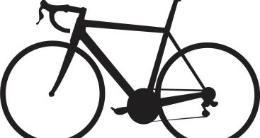 367x195 Road Bike Silhouette Clip Art Free Vector Art, Images, Graphics
