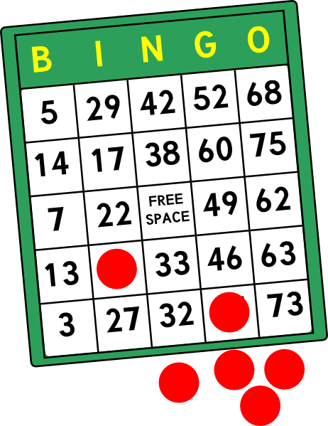 462x599 Free Bingo Clip Art Gallery Cliparts