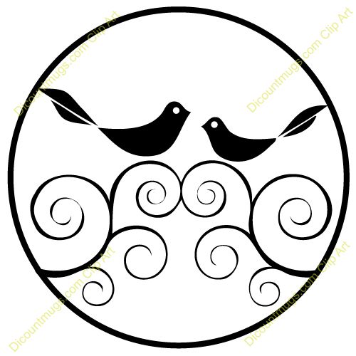 500x500 Best Bird Clipart Ideas Floral Doodle, Leaves