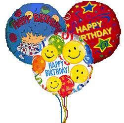 251x250 Clipart Of Birthday Balloons