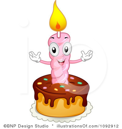 400x420 Cake Clipart 1st