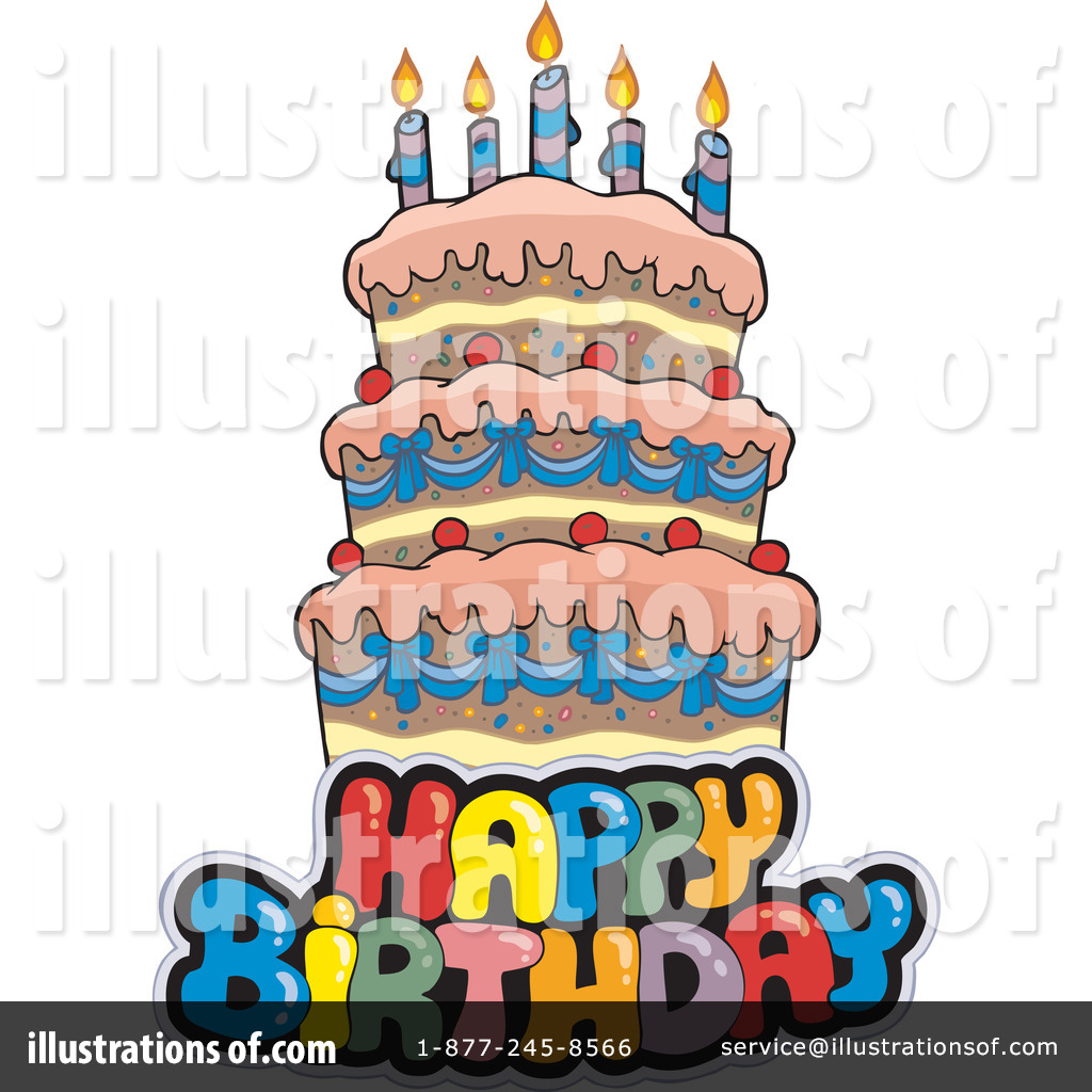 1024x1024 Birthday Cake Clipart