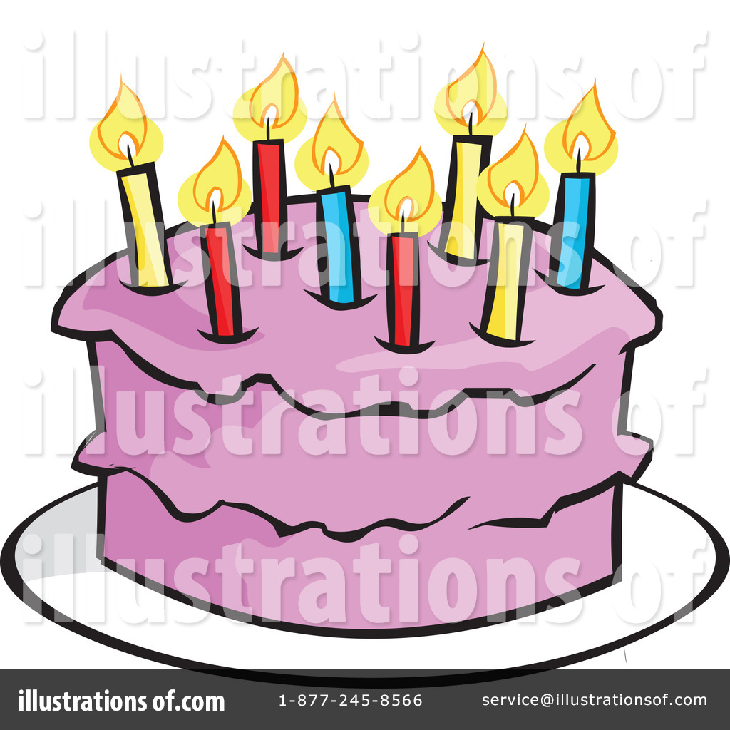 1024x1024 Birthday Cake Clipart
