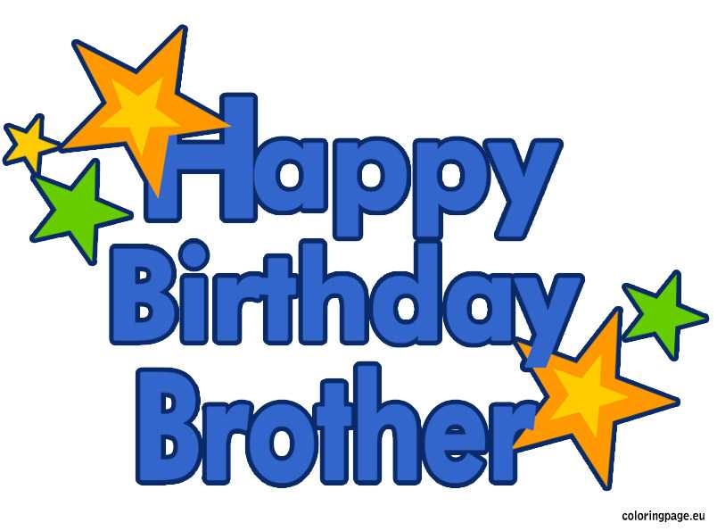 804x595 Happy Birthday Clipart For Brother