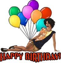 200x208 Happy Birthday Clip Art For Men