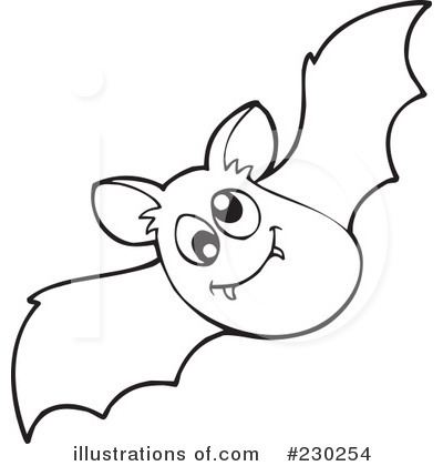 400x420 Bat Black And White Clipart