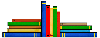 331x128 Book Clipart Row