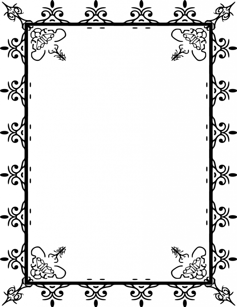 791x1024 Clipart Frames And Borders Many Interesting Cliparts