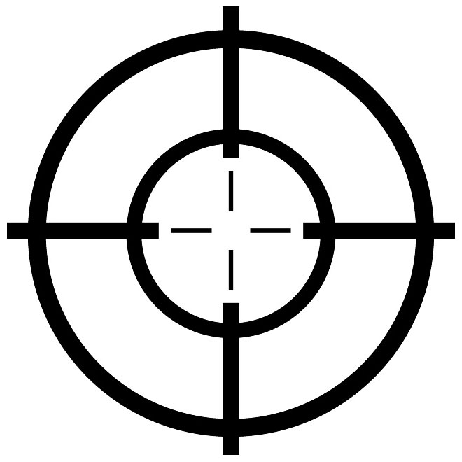 660x660 Clip Art Shooting Target Clipart