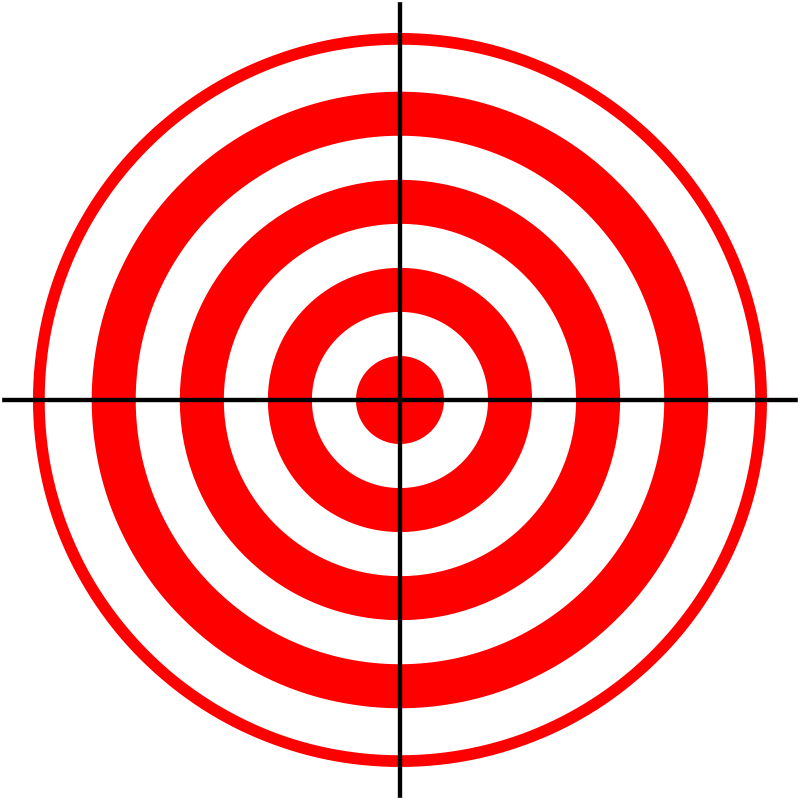 800x800 Free Bullseye Clipart Image
