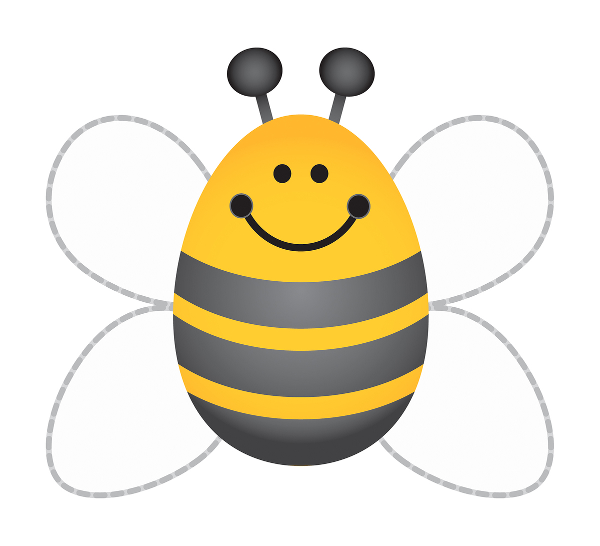1200x1091 Bumble Bee Clip Art Free