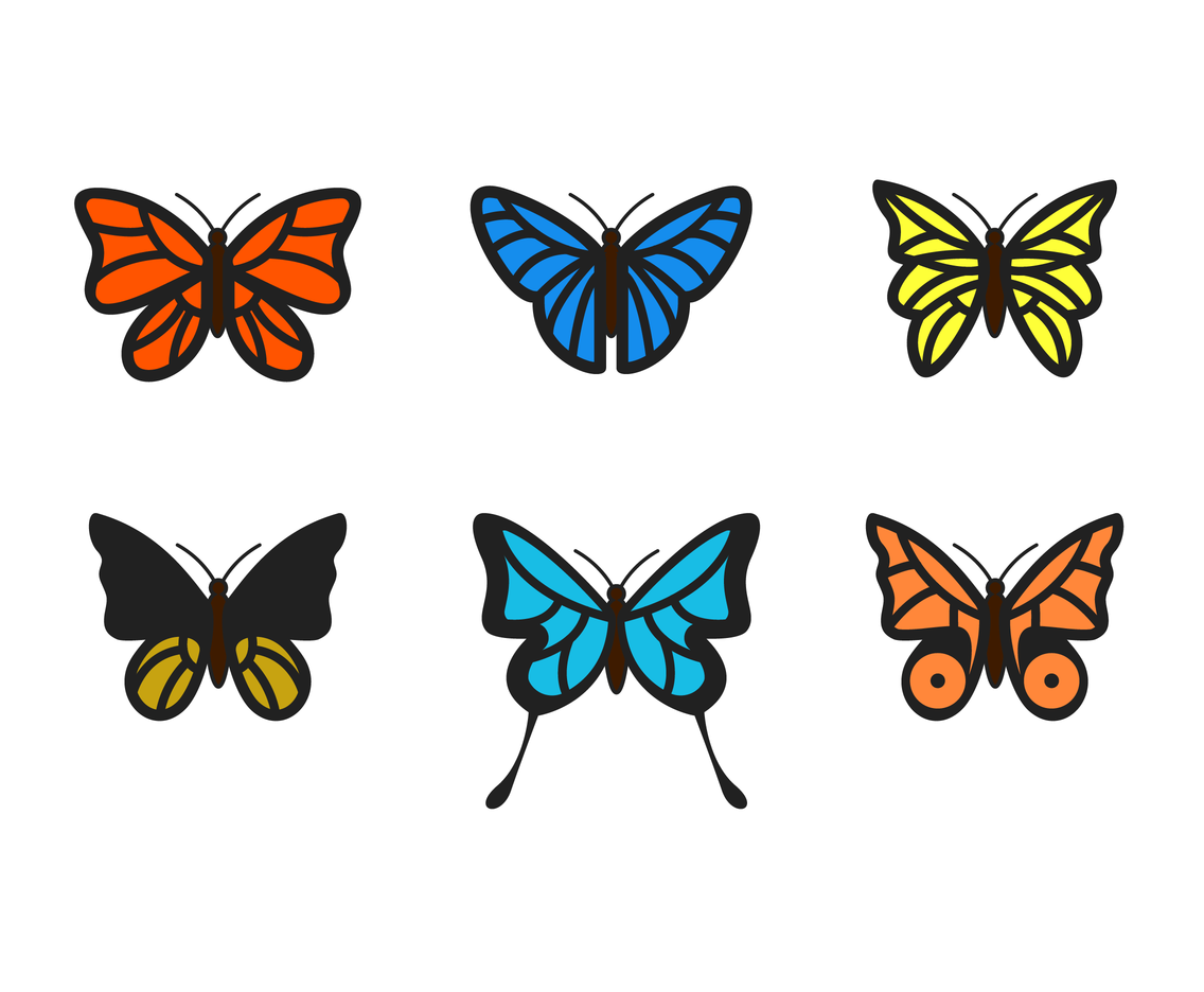1136x936 Free Butterfly Clip Art Vector Vector Art Amp Graphics