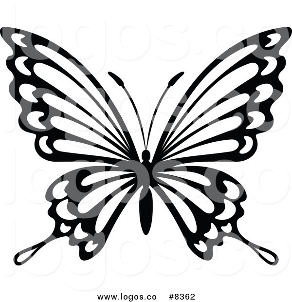 600x620 Royalty Free Stock Logo Designs Of Butterflies