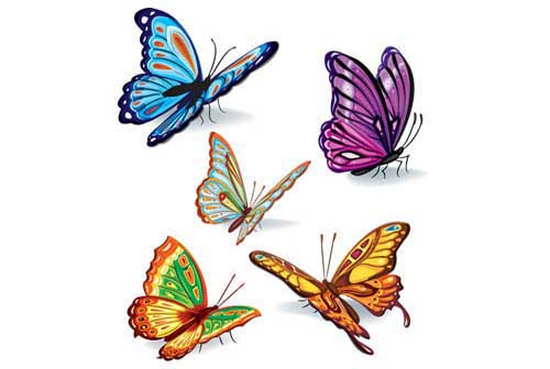500x336 Free Butterfly Clipart For Commercial Use