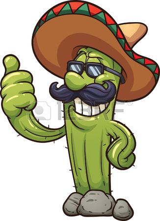 326x450 Cartoon Mexican Items Vector Clip Art Illustration Each Element