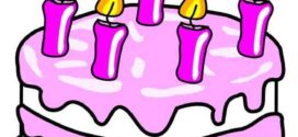 272x125 Art Cake Birthday Cake Clipart 4 Cakes Clipartix