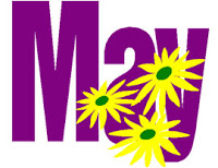 200x154 May Calendar Clipart