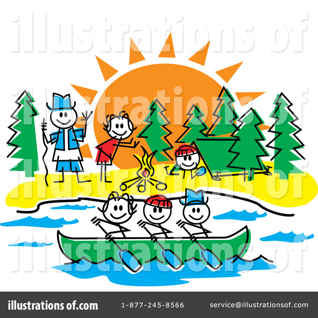 1024x1024 Camping Clipart