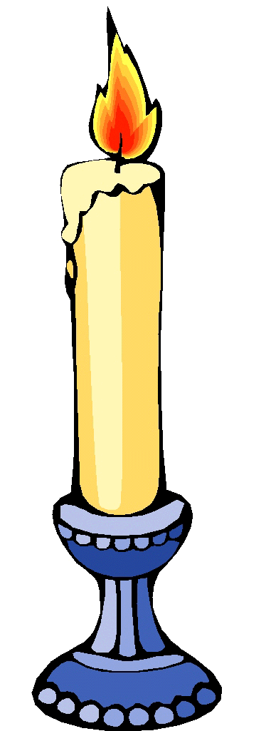 374x1025 Candle Clipart