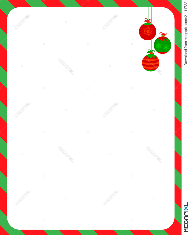 648x800 Christmas Border Candy Cane Illustration 21111722