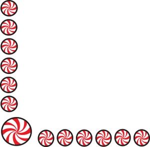 300x294 Free Peppermint Clipart Image