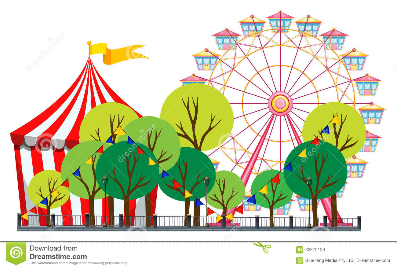 1300x880 Carnival Clipart Carnival Scene
